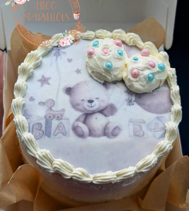 Gâteau baptême Gournay-en-Bray